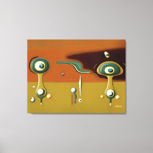 UFO Landing Pad Canvas Print