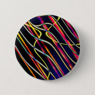 UFO light trails - 2 2 Inch Round Button