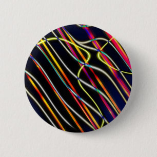 UFO light trails - 2 - Customized Inch Round Button
