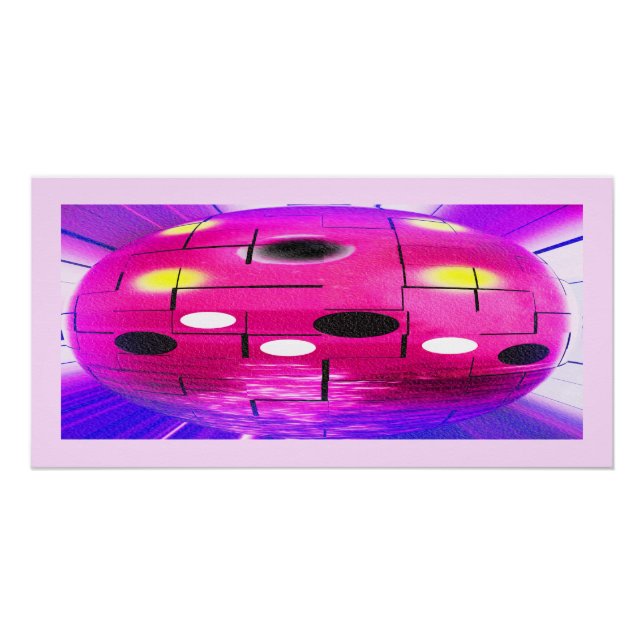 UFO mother ship Poster (Front)