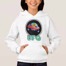 ufo on space