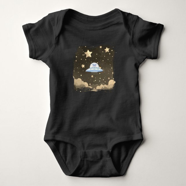 UFO PETS BABY BODYSUIT (Front)