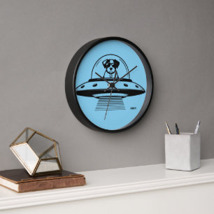 UFO PETS CLOCK