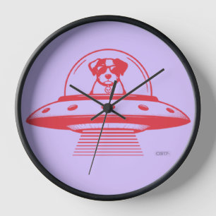 UFO PETS CLOCK