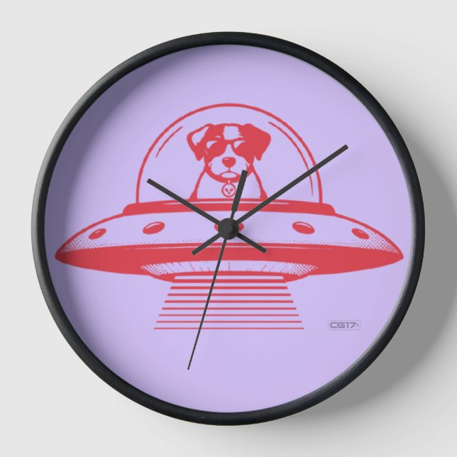 UFO PETS CLOCK (Front)