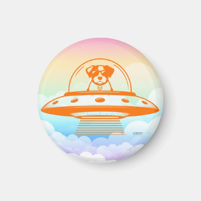UFO PETS MAGNET (Front)
