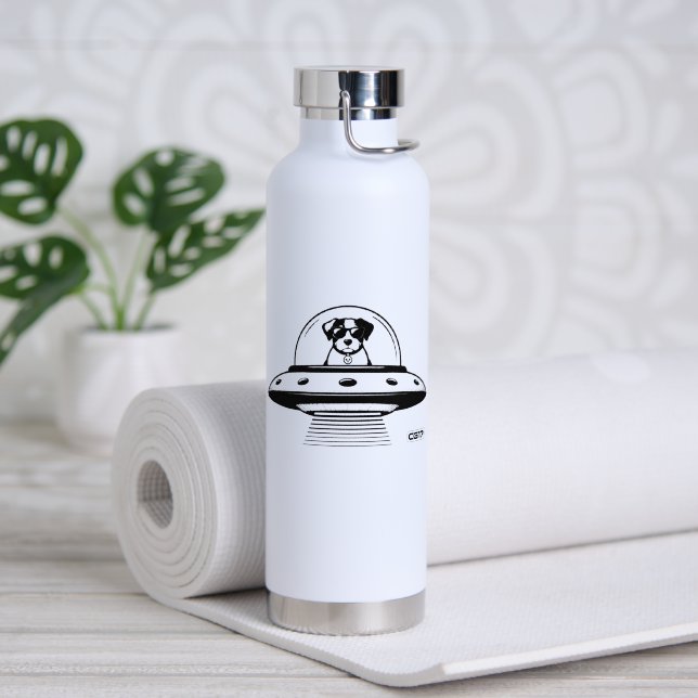 UFO PETS WATER BOTTLE (Yoga (Rotated))