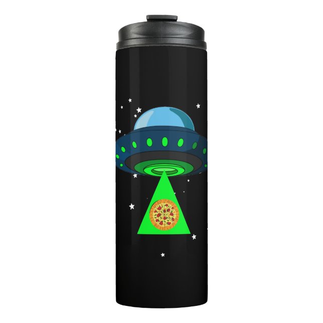 UFO Pizza Pick Up Thermal Tumbler (Front)