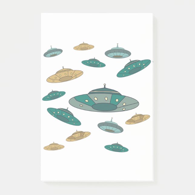 UFO POST-IT NOTES (Front)