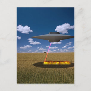 UFO POSTCARD