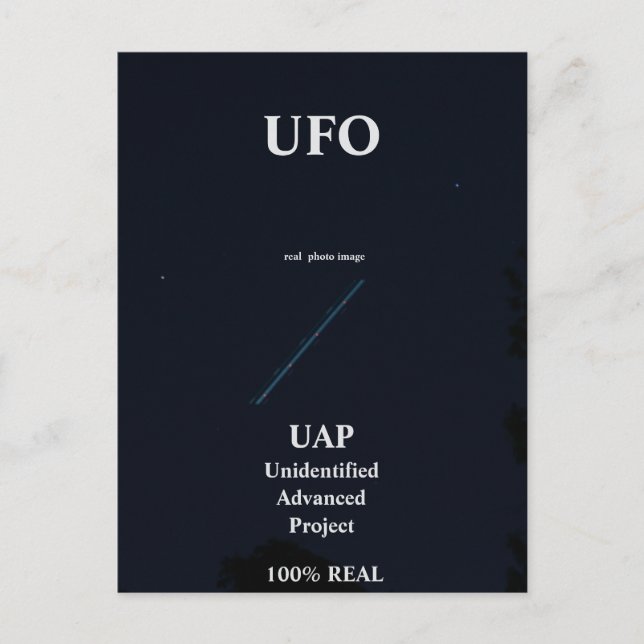UFO POSTCARD (Front)