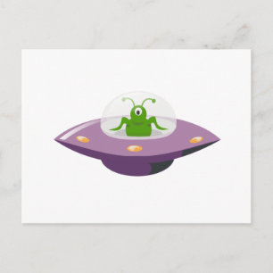 ufo postcard