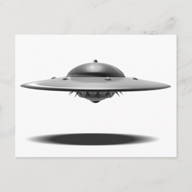 UFO Salamander Postcard (Front)