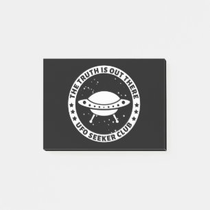 UFO Seeker Club Post-it Notes