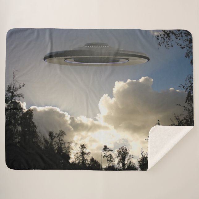 UFO SHERPA BLANKET (Front (Horizontal))