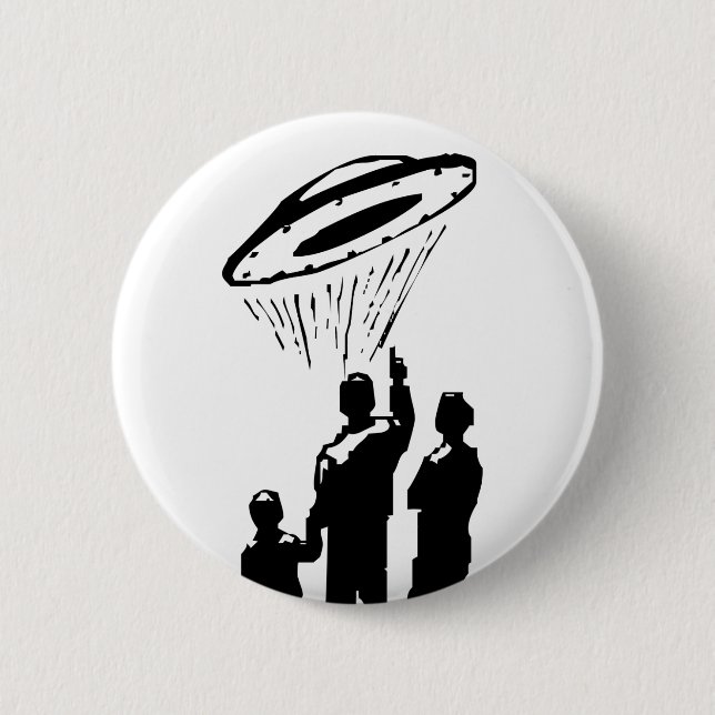 UFO Sighting 2 Inch Round Button (Front)