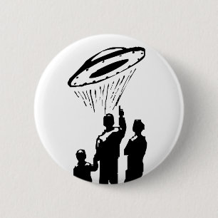 UFO Sighting 2 Inch Round Button