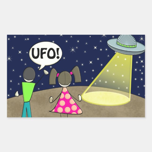 UFO STICKER (Front)