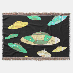 UFO THROW BLANKET