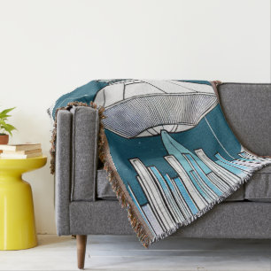 Ufo Throw Blanket