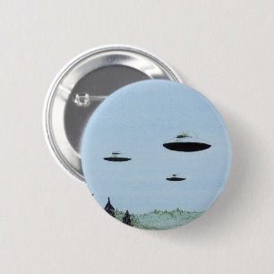 UFO Trio 2 Inch Round Button