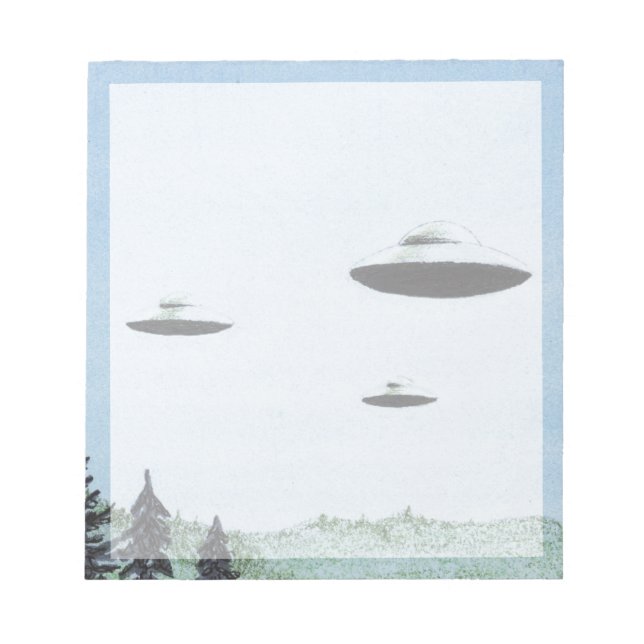 UFO Trio Notepad (Front)