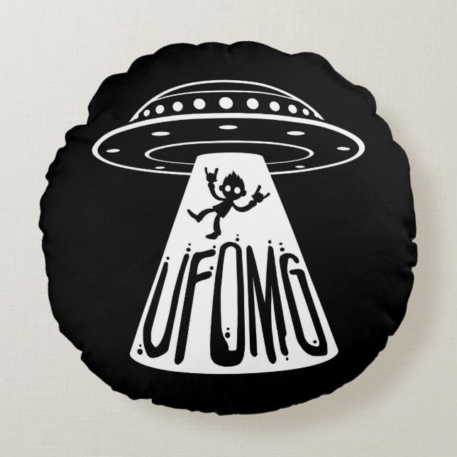 UFOMG ROUND PILLOW (Front)