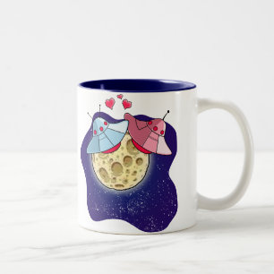 UFOs in Love Mug
