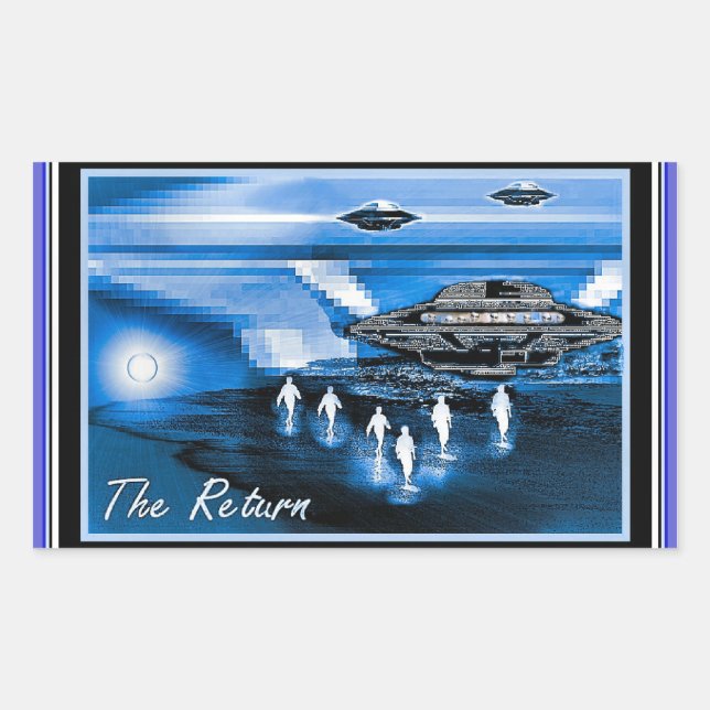 UFOs - The Return Sticker (Front)