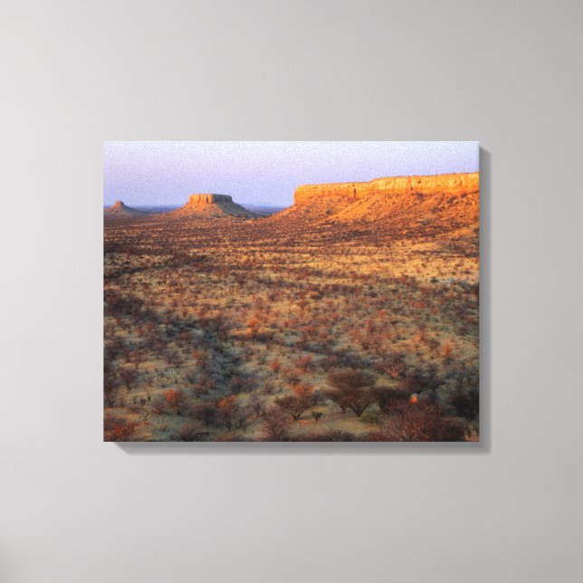 Ugab Terraces, Khorixas District, Namibia Canvas Print (Front)