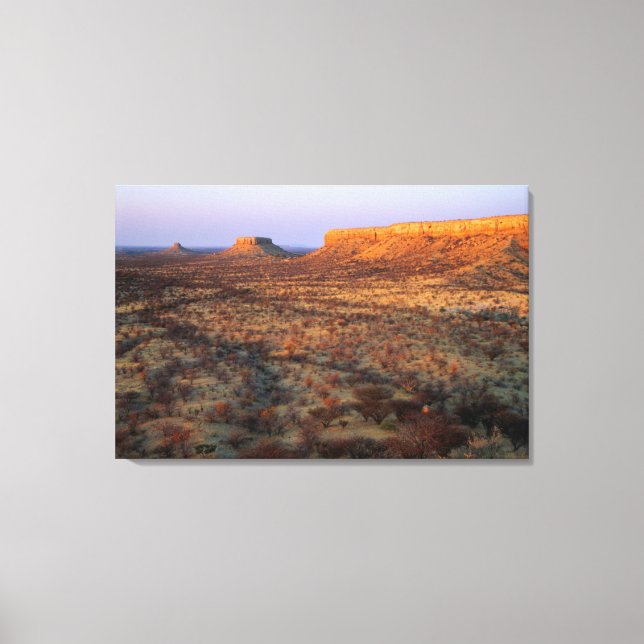 Ugab Terraces, Khorixas District, Namibia Canvas Print (Front)