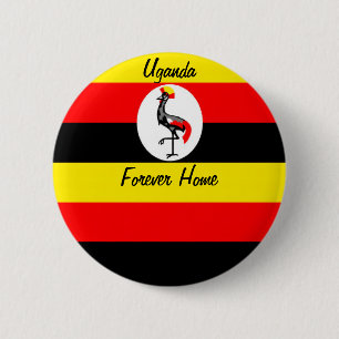 Uganda 2 Inch Round Button