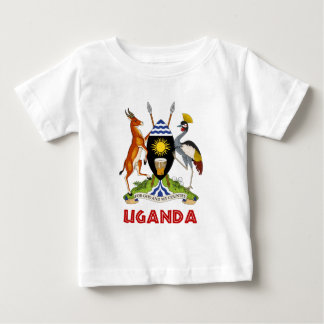 UGANDA - flag/emblem/coat of arms/symbol Baby T-Shirt