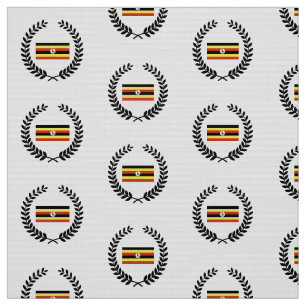 Uganda Flag Fabric