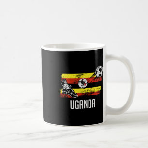 Uganda Flag Jersey Ugandan Soccer Team Ugandan Coffee Mug