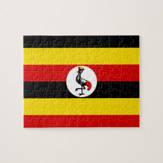 Uganda Flag Jigsaw Puzzle