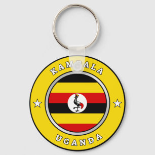 Uganda Flag Keychain