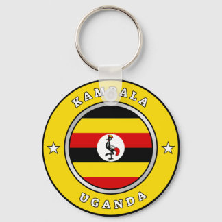 Uganda Flag Keychain