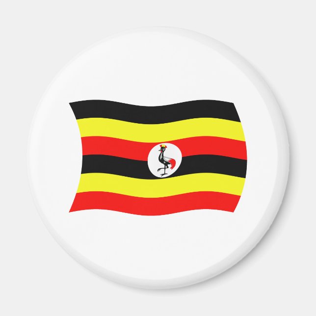 Uganda Flag Magnet (Front)