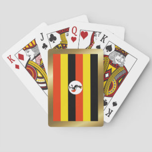 Uganda Flag Playing Cards