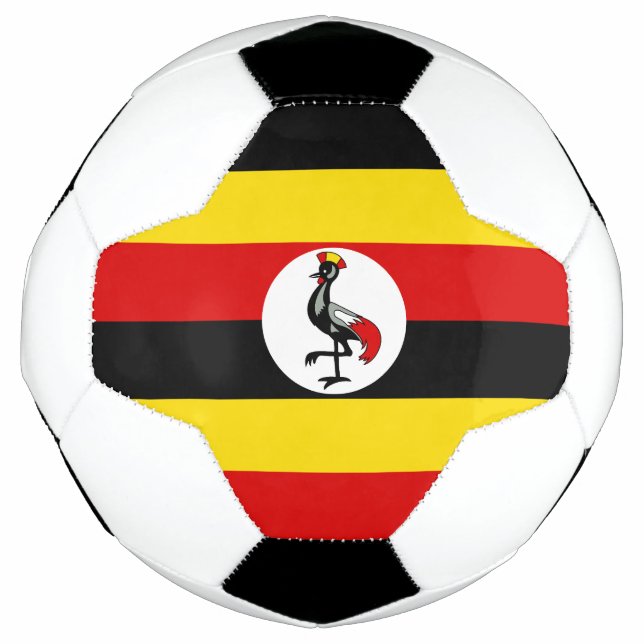 Uganda Flag Soccer Ball (Front)