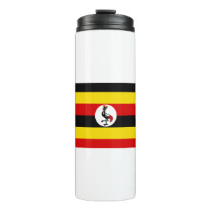 Uganda Flag Thermal Tumbler