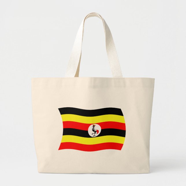 Uganda Flag Tote Bag (Front)