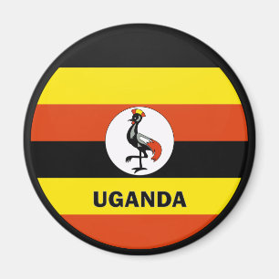 Uganda Roundel quality Flag Magnet