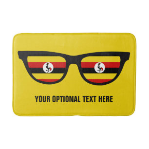 Uganda Shades custom bath mats