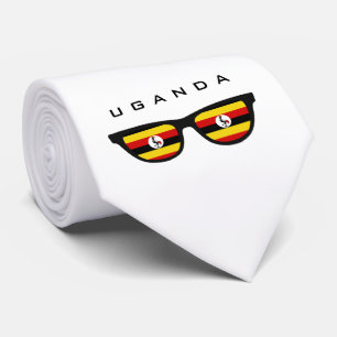 Uganda Shades custom text & colour tie