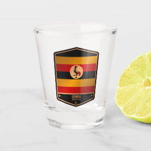 Uganda Shot Glass