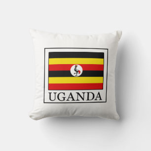 Uganda Throw Pillow