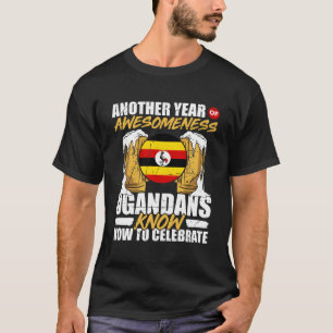 Uganda Ugandan Roots Ugandan Heritage Proud Uganda T-Shirt