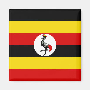 Ugandan Flag (Uganda) Magnet